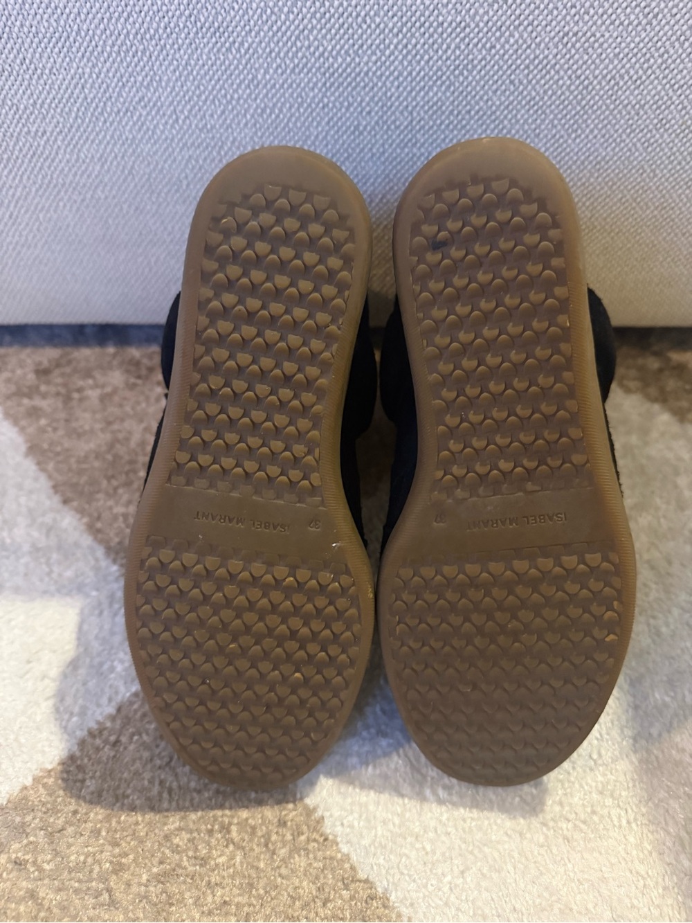 Isabel Marant Black Wedge High-Top Sneakers for Women 37 - Picture 3 of 6
